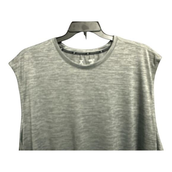 Xersion Mens 4XLT Shirt Train EverAir Muscle Tank Tall Gray Breathable Quick Dry - Picture 4 of 5